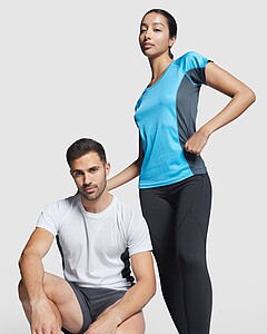 Shanghai short sleeve womens sports t-shirt, red, size L