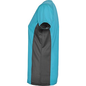 Shanghai short sleeve womens sports t-shirt, turquoise, size L