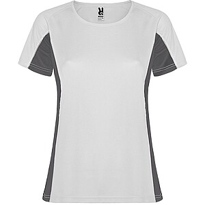 Shanghai short sleeve womens sports t-shirt, white, size S