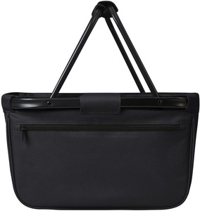 Shopper basket with zip pocket, turquise $