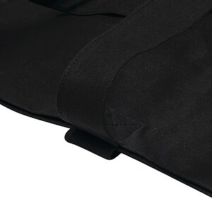 Shopper made of cotton canvas, black