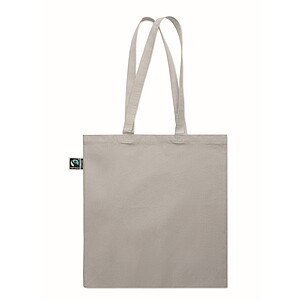 Shopping bag Fairtrade 180 gr, grey