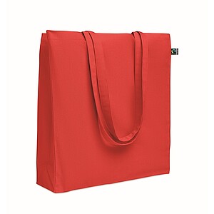 Shopping bag Fairtrade 180 gr, red