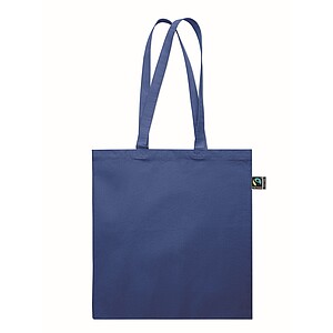 Shopping bag Fairtrade 180 gr, royal blue