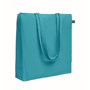 Shopping bag Fairtrade 180 gr, turquoise