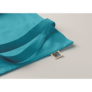 Shopping bag Fairtrade 180gr, turquoise