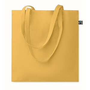 Shopping bag Fairtrade 180gr, yellow