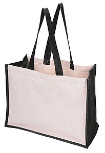 Shopping bag" Future", Cotton/Jute black