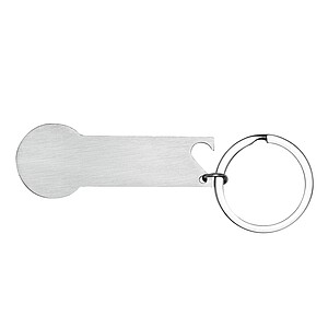 Shopping trolley releaser, silver