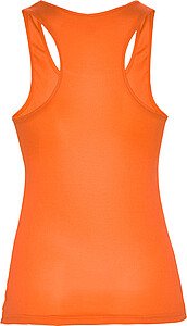 Shura womens sports vest, fluor orange, size L