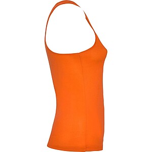 Shura womens sports vest, fluor orange, size L