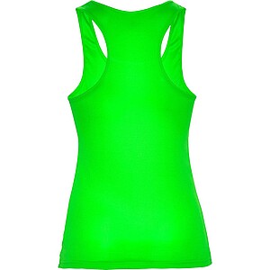 Shura womens sports vest, lime, size L