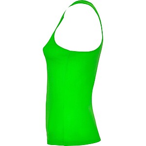 Shura womens sports vest, lime, size S