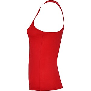 Shura womens sports vest, red, size M