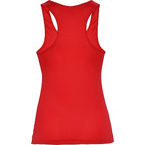 Shura womens sports vest, red, size S
