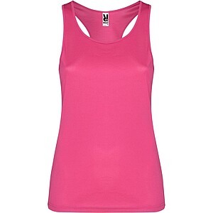 Shura womens sports vest, rossette, size S