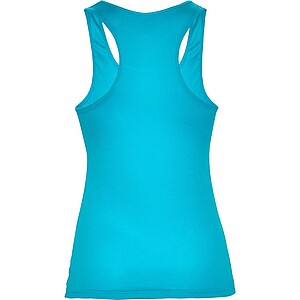 Shura womens sports vest, turquoise, size S