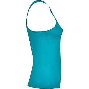 Shura womens sports vest, turquoise, size S