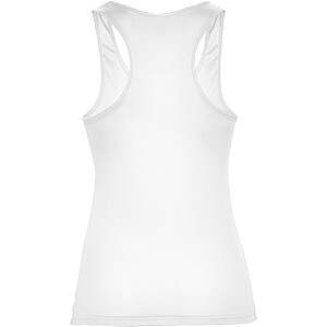 Shura womens sports vest, white, size M
