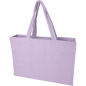 Siam GRS recycled terry beach tote bag 13L, lilac