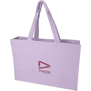 Siam GRS recycled terry beach tote bag 13L, lilac