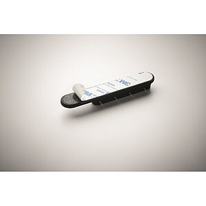 Silicone cable organiser, black