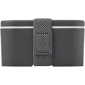 Single layer lunch box, grey