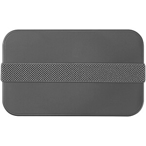 Single layer lunch box, grey