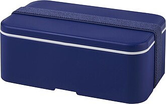 Single layer lunch box, royal blue