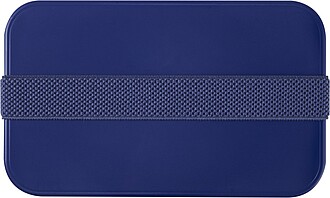 Single layer lunch box, royal blue