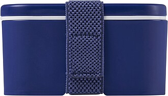 Single layer lunch box, royal blue