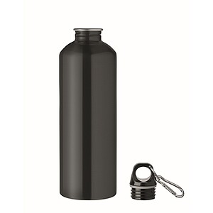 Single wall bottle 1000ml, black