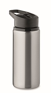 Single wall bottle 500 ml, matt silver