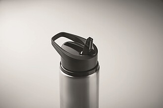 Single wall bottle 500 ml, matt silver