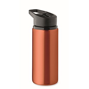 Single wall bottle 500 ml, orange