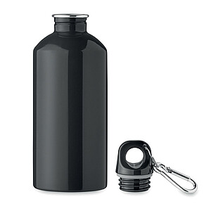 Single wall bottle 500ml, black