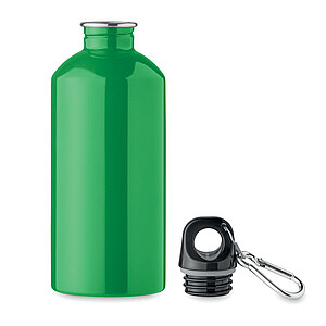 Single wall bottle 500ml, green