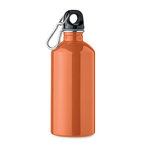 Single wall bottle 500ml, orange