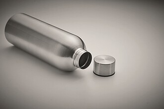 Single wall bottle 750 ml, matt silver