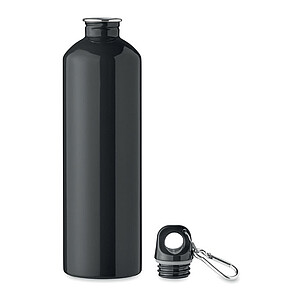 Single wall bottle 750ml, black