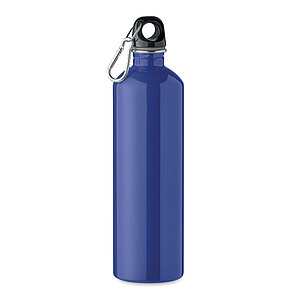 Single wall bottle 750ml, blue