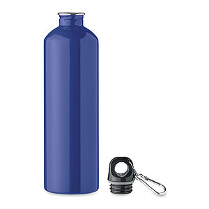 Single wall bottle 750ml, blue