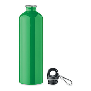Single wall bottle 750ml, green