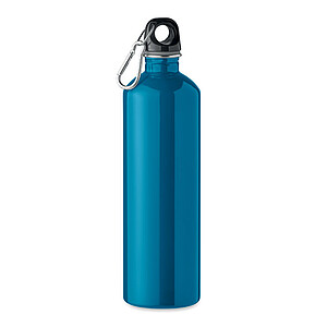 Single wall bottle 750ml, turquoise