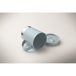 Single wall mug 300ml, baby blue