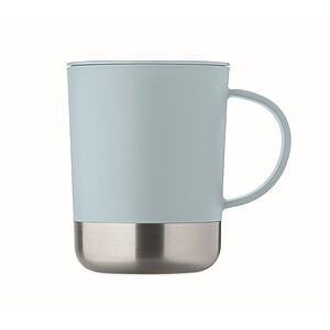 Single wall mug 300ml, baby blue
