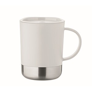 Single wall mug 300ml, white