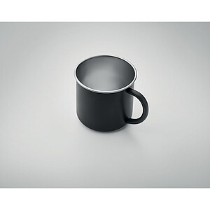 Single wall recycled stainless steel mug