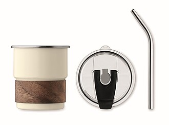 Single wall tumbler 260 ml, beige