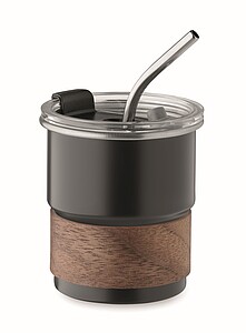 Single wall tumbler 260 ml, black